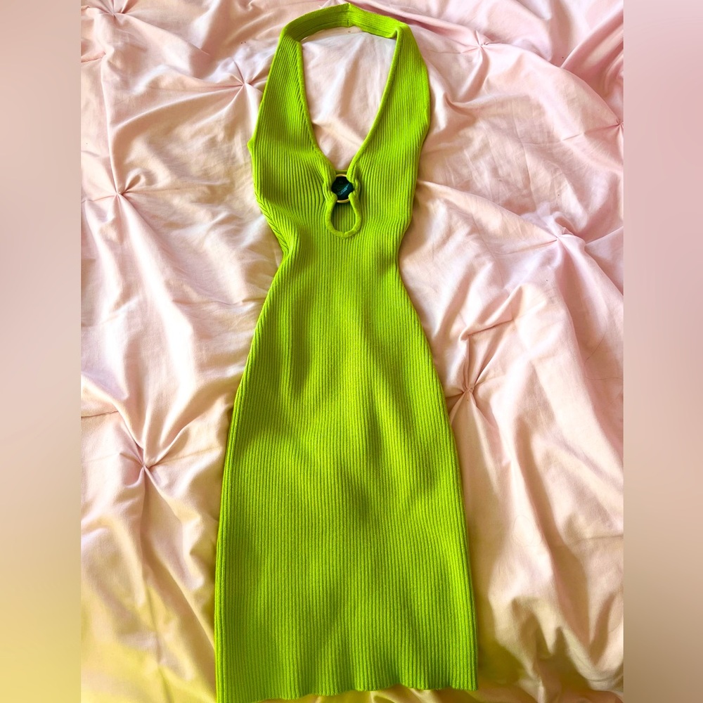 Windsor XS petite mini ribbed dress
